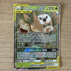 Rowlett & Alolan Exeggutor GX 001/236 - Pokemon TCG Unified Minds NM - Image 1