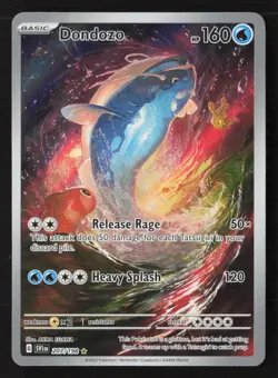 Dondozo Illustration Rare Holofoil SVI 207/198 NM Pokemon TCG - Image 1