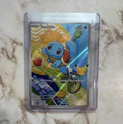 The Pokemon Company First Partner Illustration Promo Holo Squirtle #039 - Image 1