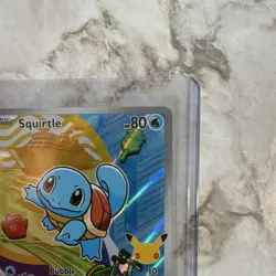 The Pokemon Company First Partner Illustration Promo Holo Squirtle #039 - Image 4