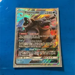 The Pokemon Company Blastoise GX 35/214 SM-Unbroken Bonds Ultra Rare Holo ENG - Image 1
