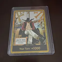 Bandai One Piece Card Game Don!! HAWK-EYE MIHAWK Alt Art Holo English - Image 1