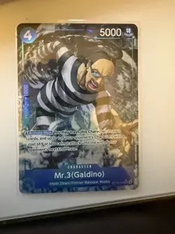 Mr.3 (Galdino) ALT SR (OP16-056) | OP16 - The Time of Battle | ENGLISH ALT ART - Image 1