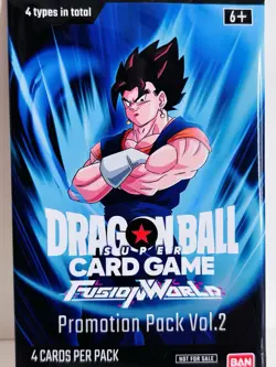 Dragon Ball Super Fusion World - Promotion Pack Vol.2 (4 Cards) Sealed DBSFW - Image 1
