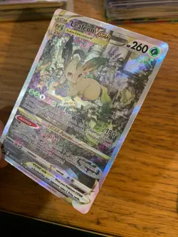 NM! Leafeon VStar GG35/GG70 Crown Zenith Galarian Gallery Pokemon Card! FAST P&P - Image 4