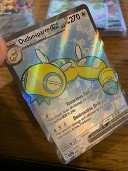NM! Dudensparce ex (178/159) Journey Together Full Art Ultra Pokemon Card! - Image 3