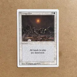 MTG Armageddon Revised Edition (3ED) Rare Sorcery LP Magic the Gathering - Image 1