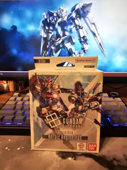 Gundam Card Game ST01-001 Heroic Beginnings Starter Deck Bandai English Sealed - Image 1