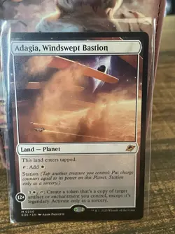 Adagia, Windswept Bastion Edge of Eternities Regular MTG, Magic The Gathering - Image 1