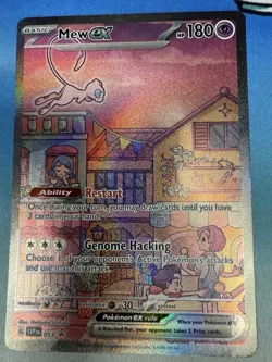 Mew ex 053 Alt Art Special Illustration Rare 151 Pokemon Card - Image 1