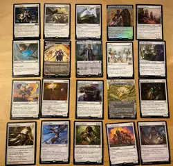 Magic The Gathering Lot Of 20 White Cards Including Rares and Mythics NM - Image 1