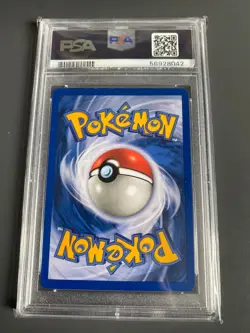 1999 POKEMON JUNGLE #13 VENOMOTH-HOLO PSA 8 - Image 2