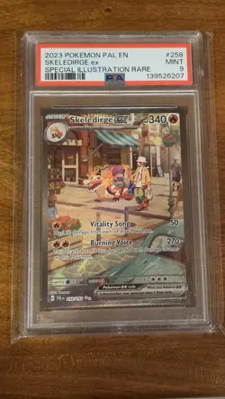 PSA 9 Skeledirge ex - 258/193 - Paldea Evolved - Pokemon - Image 1