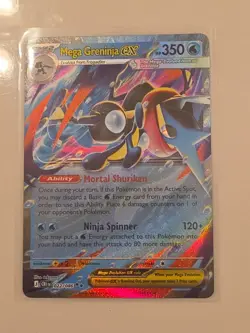 Pokemon TCG Mega Greninja ex Choas Rising #22/086 - Image 1