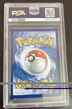 2019 POKEMON SM BLACK STAR PROMO #SM191 FULL ART/MEWTWO & MEW GX PSA 9 MINT - Image 2