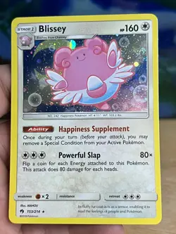Blissey 153/214 Holo Promo Pokemon (Cosmos Holo Swirl) NM/M - Image 1