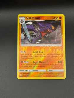 Pokemon Garchomp Reverse Holo Holo Rare SM - Forbidden Light 62/131 NM - Image 1