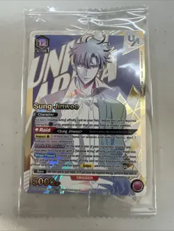 Bandai Union Arena Solo Leveling Sung Jinwoo Rare Battle Union Rare top 2 - Image 1