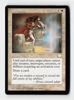 Abeyance Rare Weatherlight Magic: The Gathering Cards - Image 1