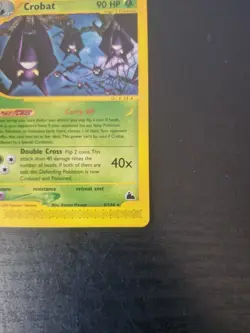 crobat 6/144 Skyridge Wotc Pokemon Card Non Holo - Image 4