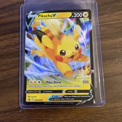 Pikachu V SWSH285 SWSH: Sword & Shield Promo Cards Holo - Image 1