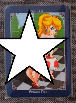 Custom NSFW Lewd Hot Sexy Extremely Rare Anime Waifu Card - Image 1