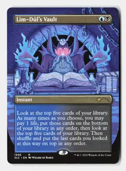 Lim-Dul's Vault 1996 Rare Secret Lair Countdown Kit Magic: The Gathering NM - Image 1
