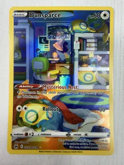 Dunsparce GG23/GG70 Crown Zenith: Galarian Gallery Holo Pokemon TCG NM - Image 1