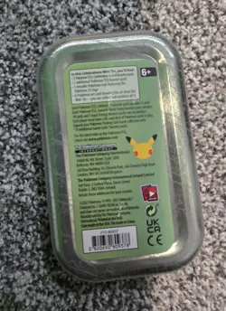 (6) Pokemon TCG Celebrations Mini Tin KANTO STARTERS Factory Sealed New - Image 2