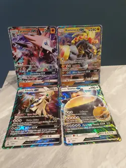 Pokemon TCG Sun And Moon Jumbo Promo Bundle SM05 SM14 SM71 SM91 Rare Oversized - Image 1