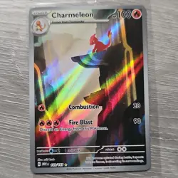 The Pokemon Company Charmeleon 169/165 SV 151 Illustration Rare Holo -ENG 2023 - Image 1