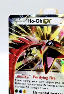 Ho-Oh EX 92/122 - Ultra Rare - XY: Breakpoint - NM - Pokemon TCG - Image 2