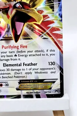Ho-Oh EX 92/122 - Ultra Rare - XY: Breakpoint - NM - Pokemon TCG - Image 5