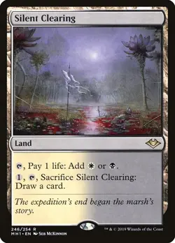 Silent Clearing 1x MtG Modern Horizons MH1 SP/NM - Image 1