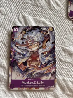 2024 One Piece Starter Deck Purple Monkey D Luffy Promo #P-041 - Image 1