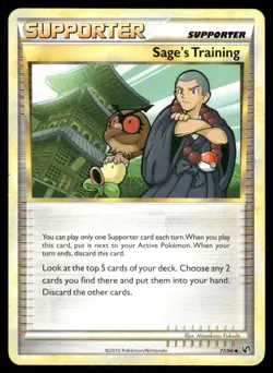Pokemon Cards Sage's Training 77/90 HGSS Undaunted Uncommon LP *2 - Image 1