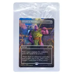 Wizards of the Coast Swords to Plowshares Thanos Promo Instant Holo Card Sealed - Image 1