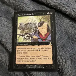Magic The Gathering - MTG Carnival Of Souls Excellent Condition Rare Card - Image 1