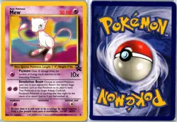 Pokemon Card - Mew Wizards Black Star Promos 8 1999 Promo Moderately Played - Image 3