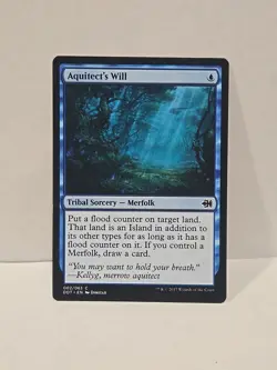 Aquitect's Will Duel Decks: Merfolk vs. Goblins Regular - Image 1