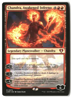 MTG Chandra, Awakened Inferno [CMM - 875] LP - Image 1