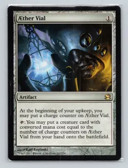 MTG Aether Vial R Modern Masters 197 NM - Image 1