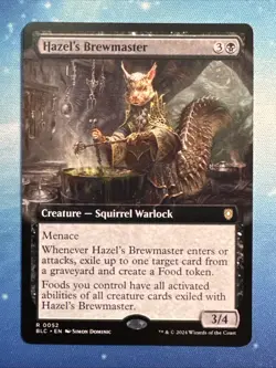 MTG Magic the Gathering Hazel's Brewmaster (52/401) Bloomburrow Commander LP - Image 1