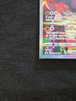 2023 POKEMON SWSH PROMO CROWN ZENITH ETB #SWSH291 LUCARIO VSTAR - Image 2