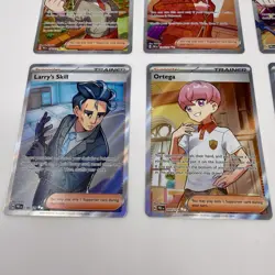 Pokemon Trainer Full Art Lot X12 Mela Atticus Brassius Paldean Student NM - Image 5