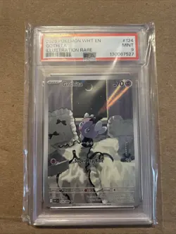 2025 Pokemon TCG White Flare Gothita IR #124/86 PSA 9! - Image 1