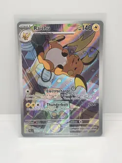 Pokemon Paldea Evolved Raichu 211/193 / Illustration Rare - Image 1