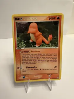 Pokemon Ditto (Charmander) Delta Species 61/113 Regular Common MP - Image 1