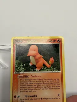 Pokemon Ditto (Charmander) Delta Species 61/113 Regular Common MP - Image 3