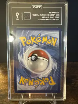 2025 POKEMON SV: WHITE FLARE EN RESHIRAM EX SIR HOLO #166/086 TAG 9 - Image 2